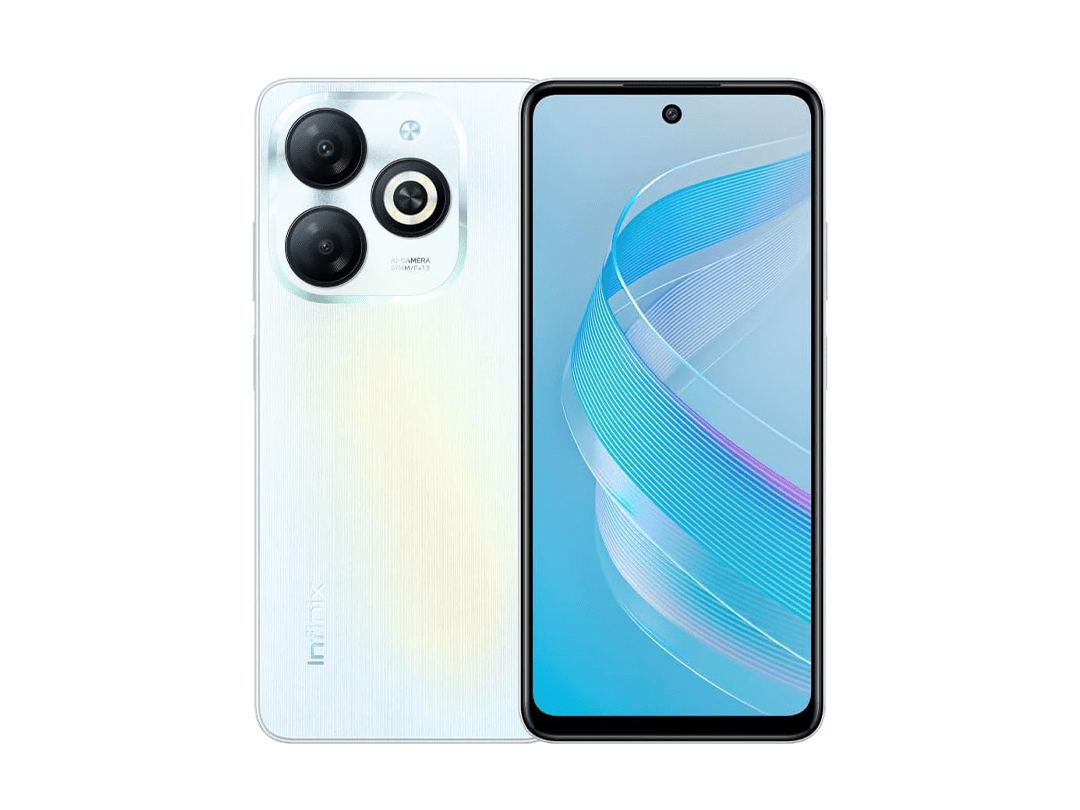 Infinix Smart 8 Pro LTE 4GB 128GB - Galaxy White in Qatar Infinix Smart 8 Pro LTE 4GB 128GB - Galaxy White in Qatar